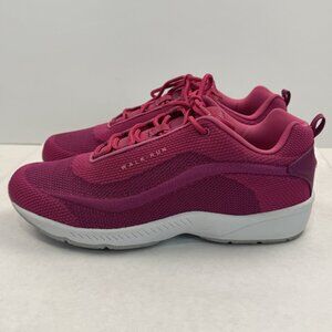 Easy Spirit Womens Fuchsia Pink Seromy 17 Walk Run Athletic Sneakers Size 9W